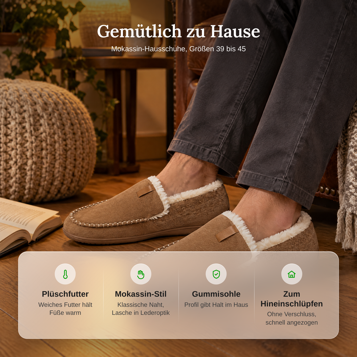 Vorteile der Hausschuhe Herren im Überblick