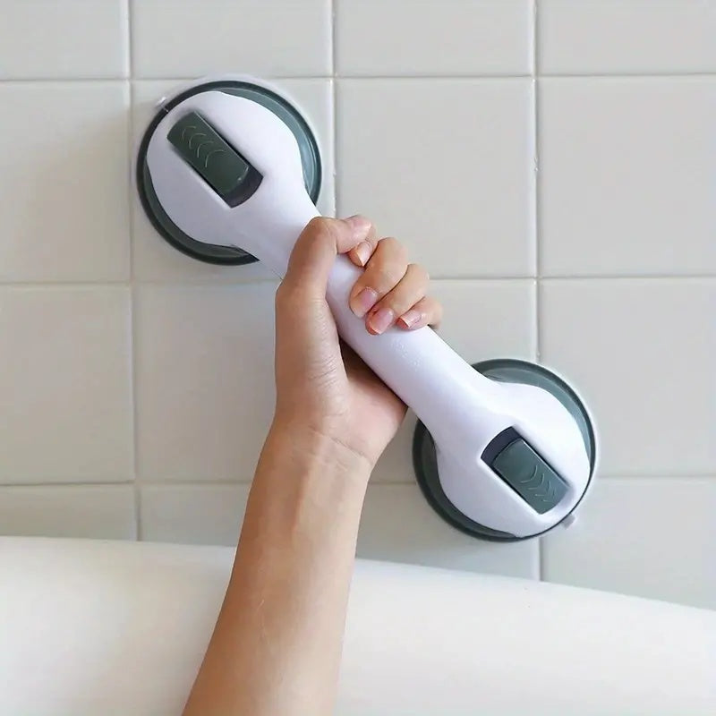 Sicherer Haltegriff für Bad & Dusche – Rutschfester Saugnapf Griff für Badewanne, Dusche & WC