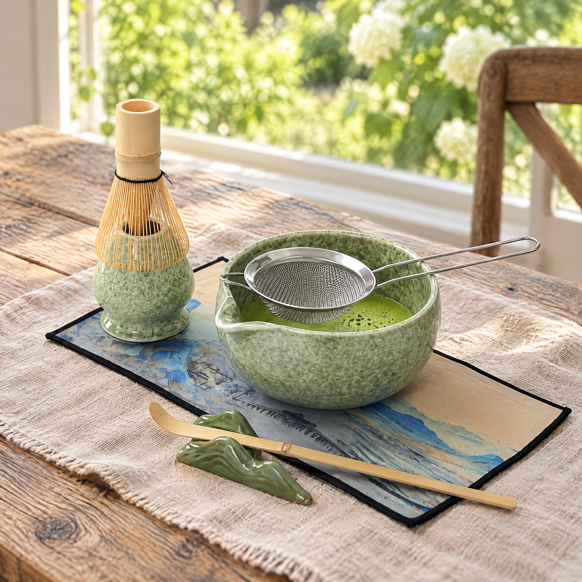 Matcha Set 7-teilig mit Schale 450 ml
