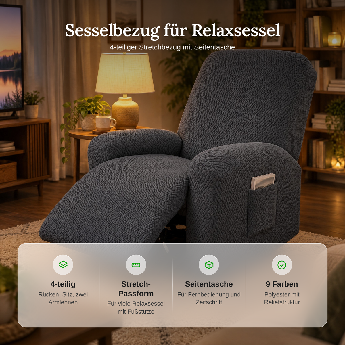 Vorteile des Sesselbezugs für Relaxsessel im Überblick