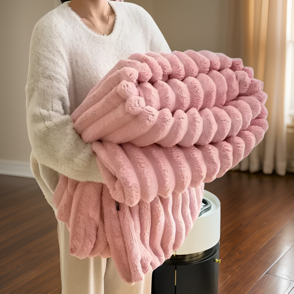 CozyBlanket - Luxuriöse Plüsch-Fleece-Decke für das Sofa - weiche, warme und kuschelige Decke für Sofa und Wohnzimmer